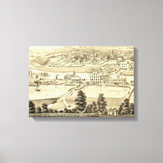 Toile 1871 Oiseaux Vue oeil Carpentersville Illinois (Recto)