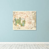Toile 1880 Carte de l'état d'avancement des enquêtes géo (Insitu (Plancher de Bois))