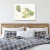Toile 1885 De Witt Alexander Plan du mur de Maui, Hawaii (Insitu(Chambre))