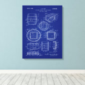 Toile 1966 Whiskey Container Art (Insitu (Plancher de Bois))