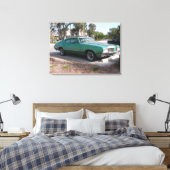 Toile 1970 Oldsmobile Cutlass Sport Wrapped Canvas (Insitu(Chambre))