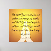 Toile 1 Chroniques 4:10 (Recto)