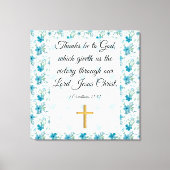 Toile 1 Corinthiens 15:57 (Recto)