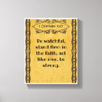 1 Corinthiens 16:13 | Citations bibliques motivant