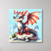 Toile #1 Grand Dragon Œil (Recto)