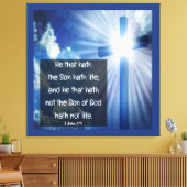 Toile 1 Jean 5:12 (Insitu(Salon))