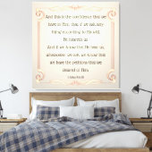 Toile 1 Jean 5:14-15 (Insitu(Chambre))
