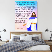 Toile 1 Thes. 4:16-17 (Insitu(Chambre))