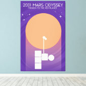 Toile 2001 mars odyssée (Insitu (Plancher de Bois))
