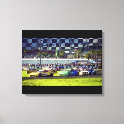 Toile 2015 Rolex 24 heures de Daytona (Recto)
