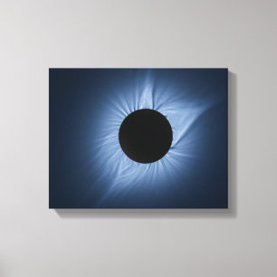 Toile 2017 éclipse solaire - couronne du Sun