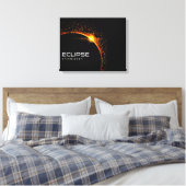 Toile 2024 Solar Eclipse Souvenir Keepsaké (Insitu(Chambre))