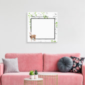 Toile 20"x20" Signature Canvas Deer Doe Buck Woodland Hu (Insitu(Salon))