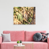 Toile 20x16 Buse à épaulettes rouge dans un arbre (Insitu(Salon))