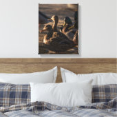 Toile 2318-Canards colverts femelles (Insitu(Chambre))
