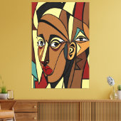 Toile 23_012, Cubisme africain (Insitu(Salon))