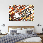 Toile 24_002, guitare, abstraite, géométrique, art (Insitu(Chambre))