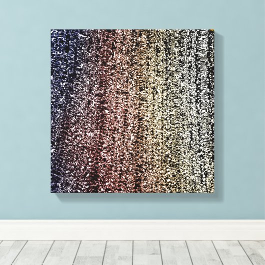 Toile 24e Motif; abstraction (Insitu (Plancher de Bois))