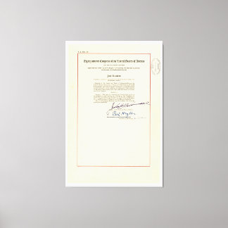 Toile 24ème amendement de la Constitution américaine