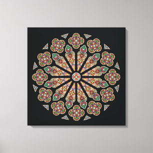 Toile 24x24 de fenêtre de St Thomas "