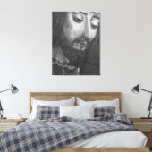 Toile # 24x32 # White Frame# Lienzo (Insitu(Chambre))