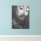 Toile # 24x32 # White Frame# Lienzo (Insitu (Plancher de Bois))