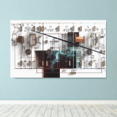 Toile 28 MHz (Insitu (Plancher de Bois))