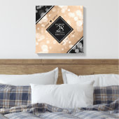 Toile 28e anniversaire du Mariage de lin élégant (Insitu(Chambre))