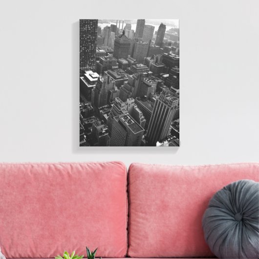 Toile 2 mai 1961 : Le bâtiment Chrysler à New York (Insitu(Salon))