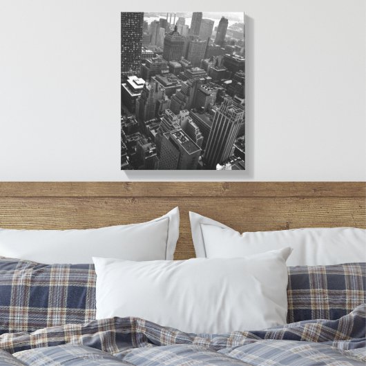 Toile 2 mai 1961 : Le bâtiment Chrysler à New York (Insitu(Chambre))