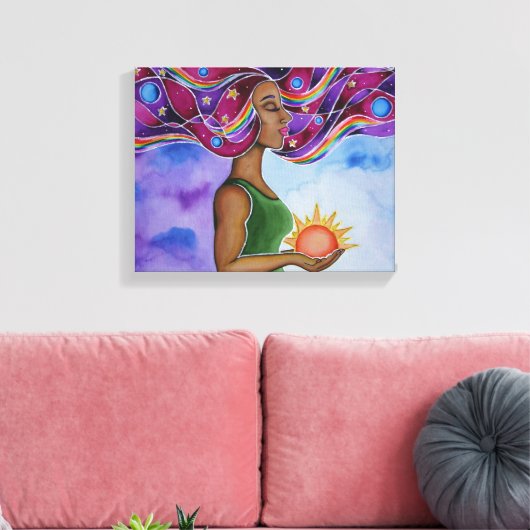 Toile 2 par Rita Loyd (Insitu(Salon))