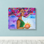 Toile 2 par Rita Loyd (Insitu (Plancher de Bois))