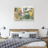 Toile 2 Samuel 11 1-5 David voit Bathsheba bain, de (Insitu(Chambre))