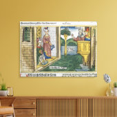 Toile 2 Samuel 11 1-5 David voit Bathsheba bain, de (Insitu(Salon))