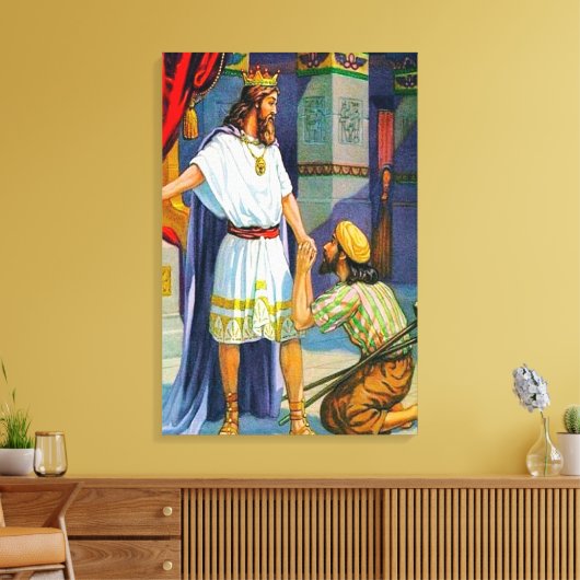 Toile 2 Samuel 9 Kindness to Mephibosheth Canvas (Insitu(Salon))