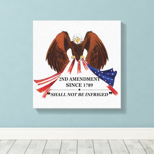 Toile 2e amendement Oreiller (Insitu (Plancher de Bois))