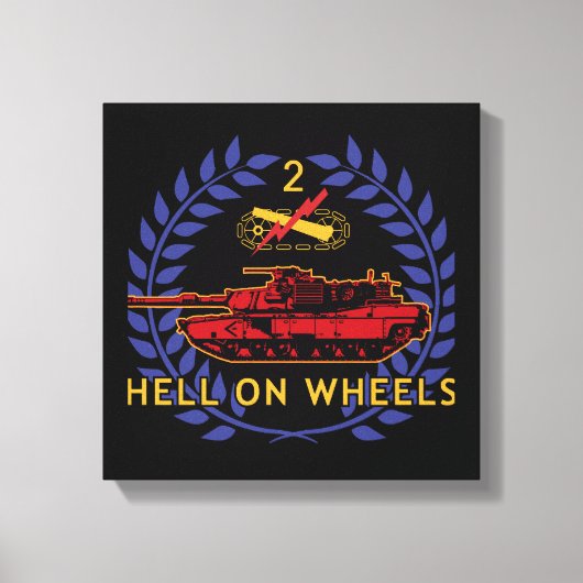 Toile 2nd Armored Division: Strength and Honor (Recto)