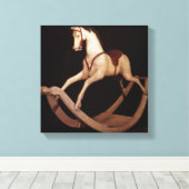 Toile 31:Cheval de roche, anglais, 1840 (Insitu (Plancher de Bois))