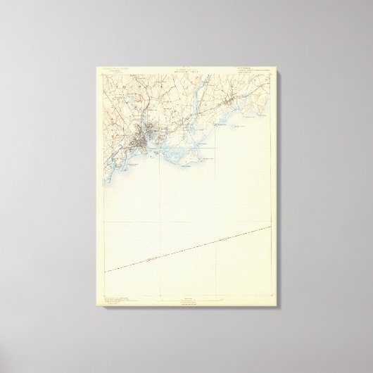 Toile 33 Feuille Bridgeport (Recto)