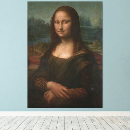 Toile 36 x 48 Mona Lisa (Insitu (Plancher de Bois))