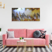 Toile 3 panneaux Mossy naturel Photo Agate (Insitu(Salon))