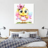 Toile #3 Poule Fantastique (Insitu(Chambre))