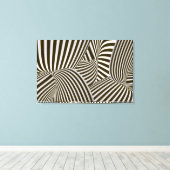 Toile 3D Twists (Insitu (Plancher de Bois))