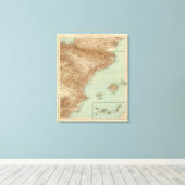 Toile 4142 Espagne, Portugal, Est (Insitu (Plancher de Bois))