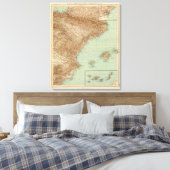 Toile 4142 Espagne, Portugal, Est (Insitu(Chambre))