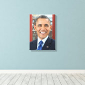 Toile 44ème Président des États-Unis Barack Obama (Insitu (Plancher de Bois))