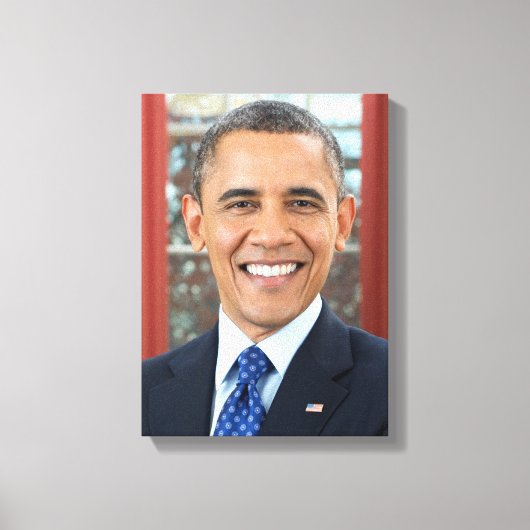 Toile 44ème Président des États-Unis Barack Obama (Recto)