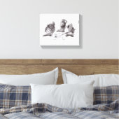 Toile 4 Funny Owls (Insitu(Chambre))