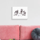 Toile 4 Funny Owls (Insitu(Salon))