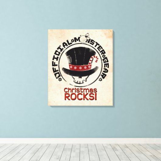 Toile 4 Petits monstres - Andy Holiday (Insitu (Plancher de Bois))